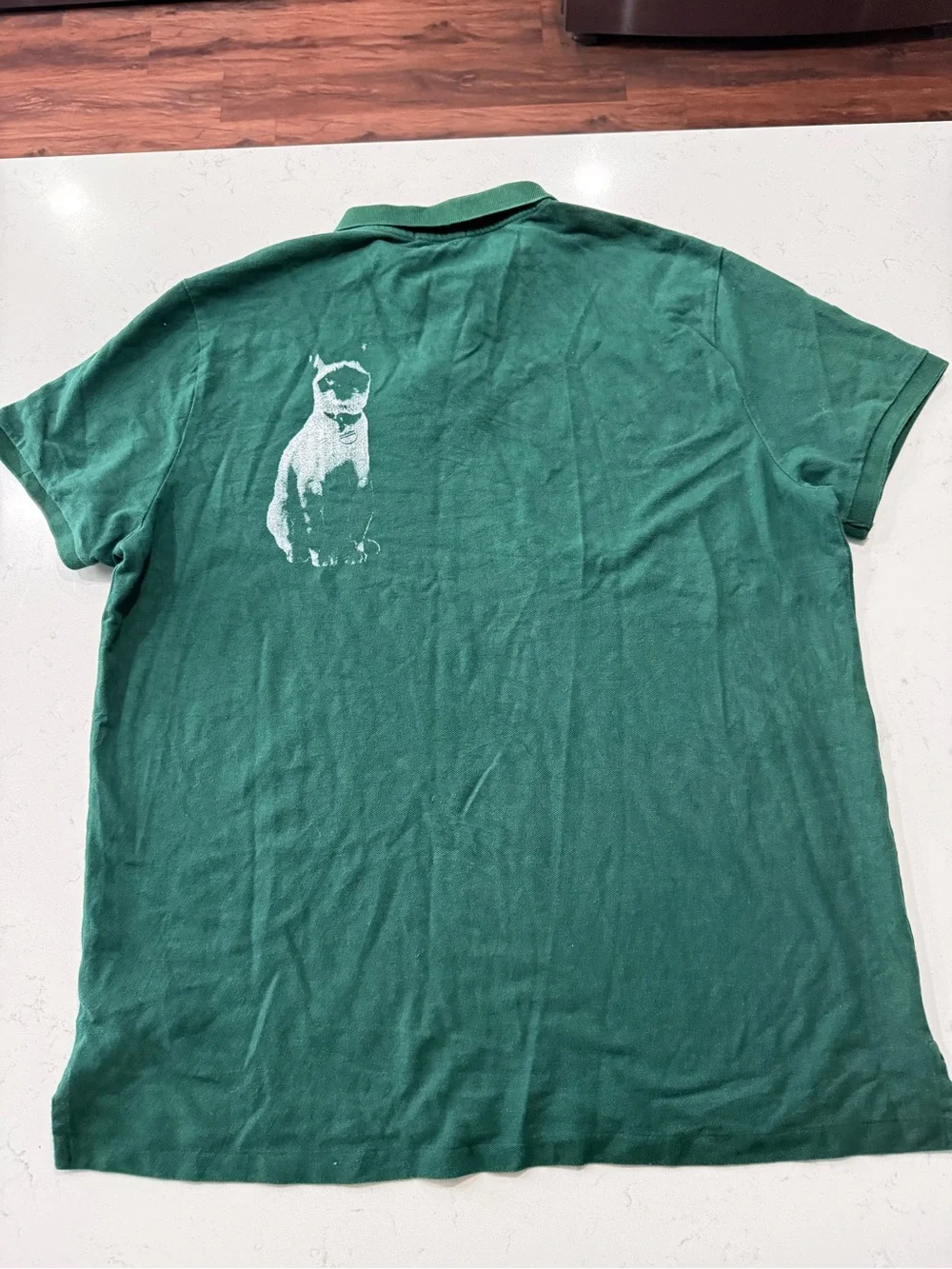 Polo Ralph Lauren Green Polo Shirt Short Sleeve Classic Fit Men’s 2XL
